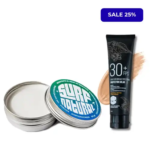 Surf Natural 60gr y Surf Natural Tinted 50gr